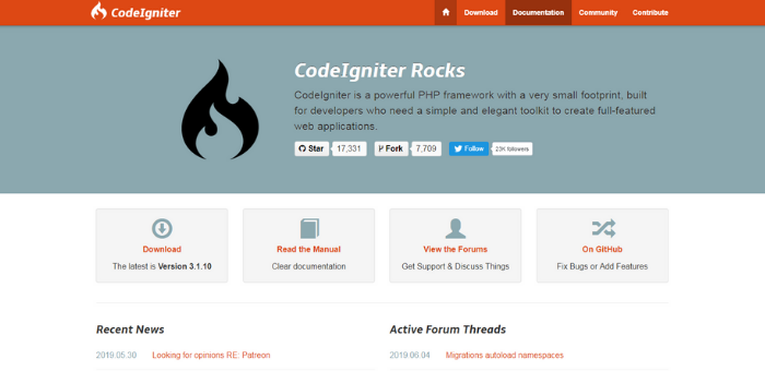 Codeigniter